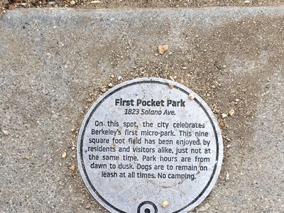 Berkeley's First Pocket Park