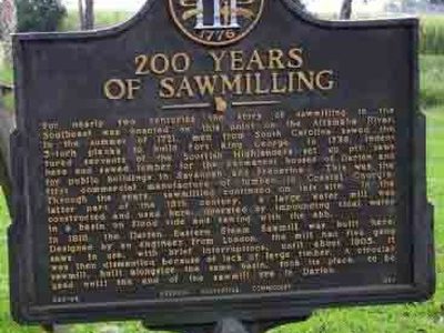 200 Years of Sawmilling
