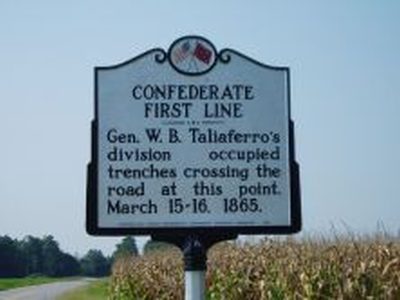 CONFEDERATE FIRST LINE