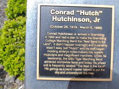 Conrad "Hutch" Hutchinson, Jr  - (October 25, 1919 - March 5, 1996)