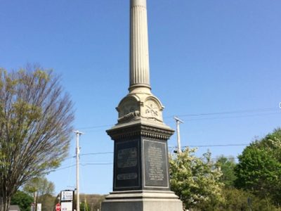 West Bridgewater Monument, built 1879