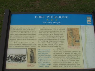 Fort Pickering Protecting Memphis