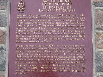 Bay of Quinte Carrying Place