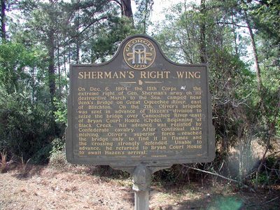 Sherman's Right Wing