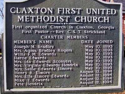 Claxton First United Methodist Church