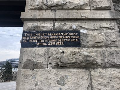 Cut The First Tree In Founding the City of Guelph