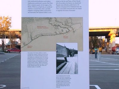 The Western Battery and The Battle of York