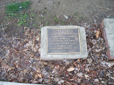 Peter Lebec Killed by A Bear
