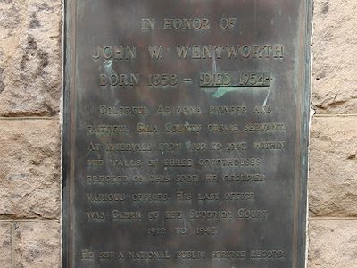John W. Wentworth, Globe, AZ