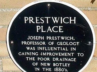 Joseph Prestwich plaque, Oxford