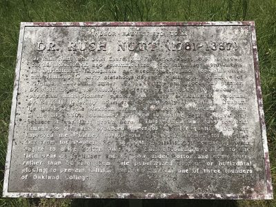Dr. Rush Nutt - (1781-1837)