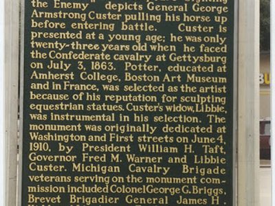 George Armstrong Custer / "Sighting the Enemy"