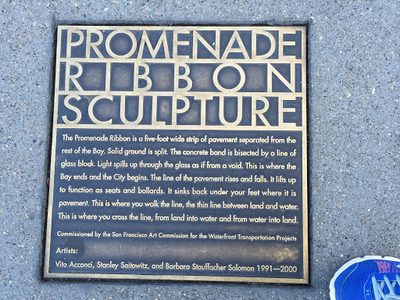 Promenade Ribbon Sculture