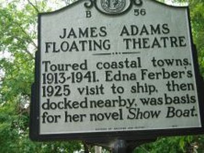 JAMES ADAMS FLOATING THEATRE