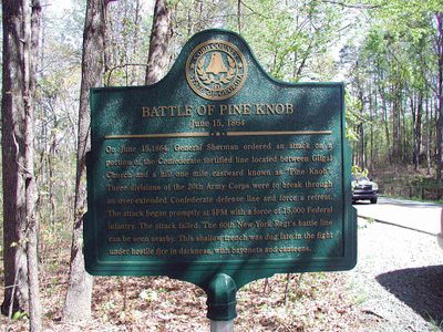 Battle of Pine Knob, June 15, 1864