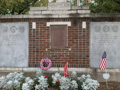 Montclair World War II Memorial