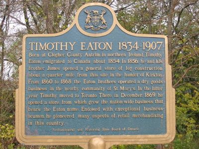Timothy Eaton 1834-1907