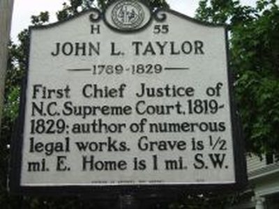 JOHN L. TAYLOR 1769-1829