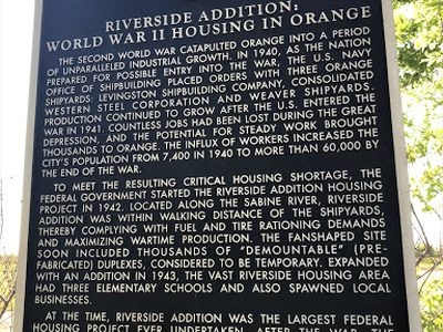Riverside Addition: World War II Housing in Orange