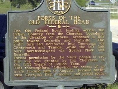 Forks of the Old Federal Road