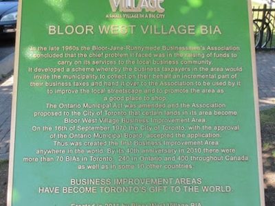 Bloor West Village BIA