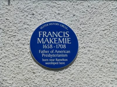 Plaque, Rev. Francic Makemie