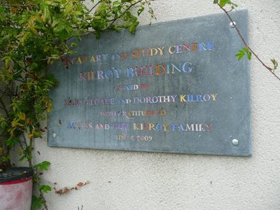 Plaque on the Kilroy Building