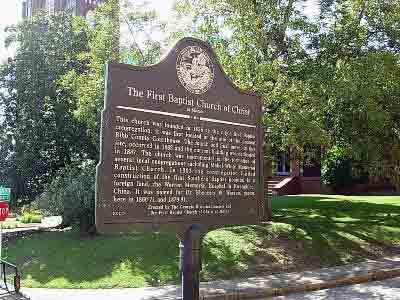 The First Baptist Church of Christ at Macon