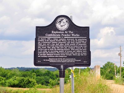 Explosion At The Confederate Powder Works