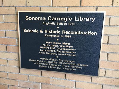 Sonoma Carnegie Library