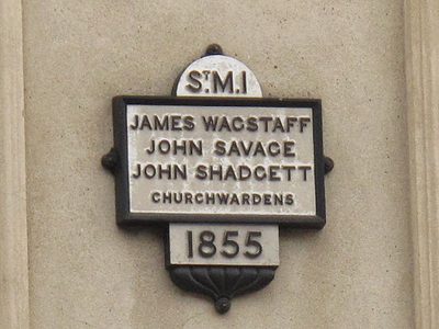 Churchwardens plaque