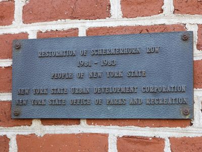 Dedicated NYC Plaque