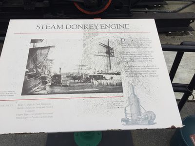 Steam Donkey Engine
