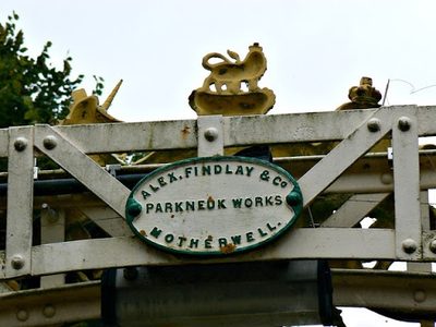 Reverse side, coat of arms, Victoria Bridge, Hereford