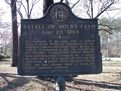 Battle of Kolb's Farm June 22, 1864