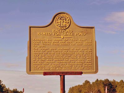 Racepond Named For "Race Pond"