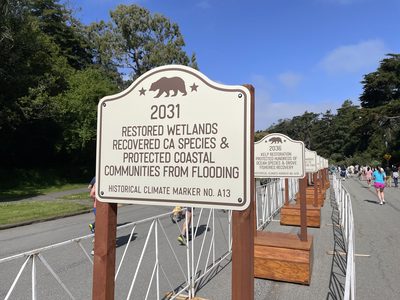 Future Plaque: Restored Wetlands Recovered CA Species & Protected Coastal Communities From Flooding
