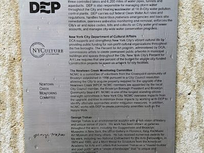 Newtown Creek, DEP, DCA, NCMC, George Trakas