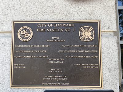 Cityof Hayward Fire Station No. 1