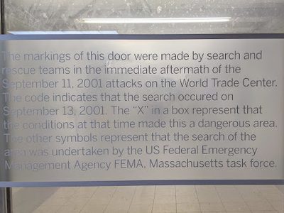 World Trade Center 9/11 doors