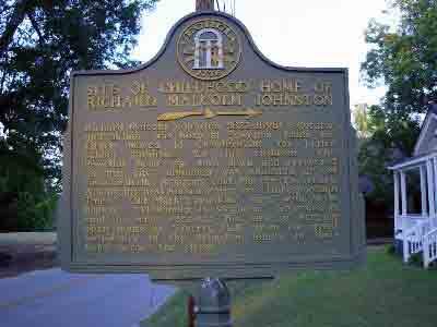 Site of Childhood Home of Richard Malcolm Johnston