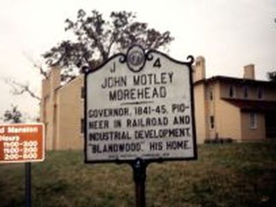 JOHN MOTLEY MOREHEAD    1796-1866