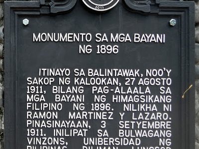 Monument to the Heroes of 1896 historical marker