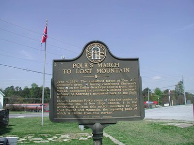 Polk's March to Lost Mountain