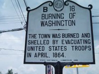 BURNING OF WASHINGTON