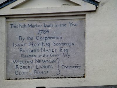 Plaque, Kinsale Fish Market