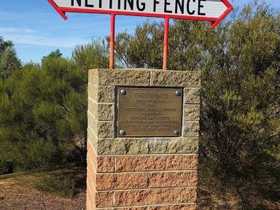 Netting Fence: To Prevent Dingoes and Rabbits