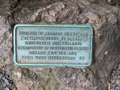 Boulder of Reddish Hornstone