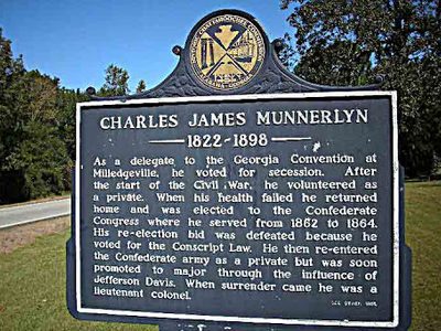 Charles James Munnerlyn 1822-1898 (Side 1)