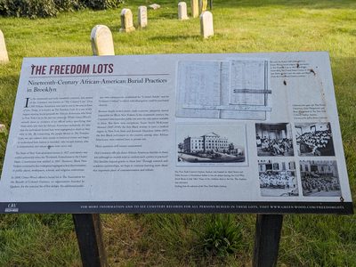 The Freedom Lots: Nineteenth-Century African-American Burial Practices in Brooklyn